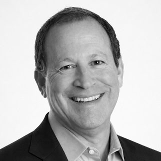 David Obstler's headshot, greyscale